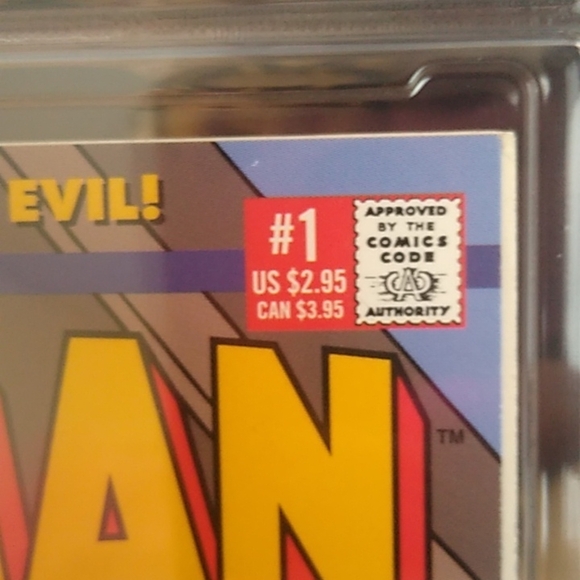 Bartman #1 Bongo Group, 1993 Silver Foil Cover w/Bartman Poster CGC 9.8 … - Picture 7 of 12